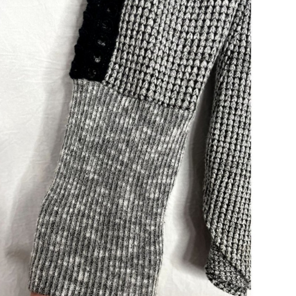 SOLD ~Soft Surroundings Thermal Top Women Large Bailey Cutout Detail on Sleeve L - Picture 4 of 6